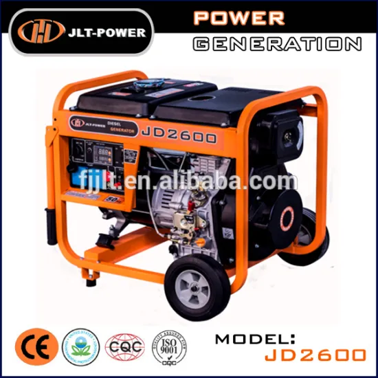 100% Copper Alternator Open type portable diesel generator 3KW/3KVA