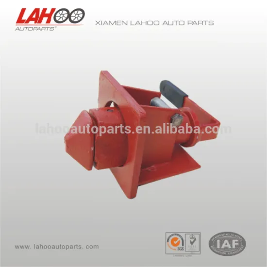 ISO container lock for container chasis