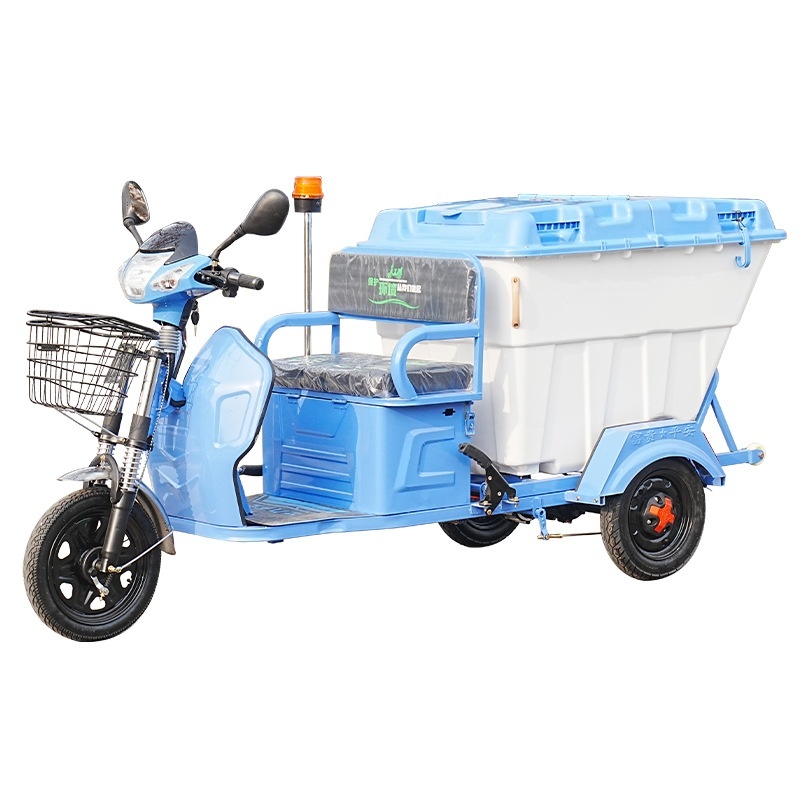 Electric 500L Sanitation Garbage Collection Vehicle