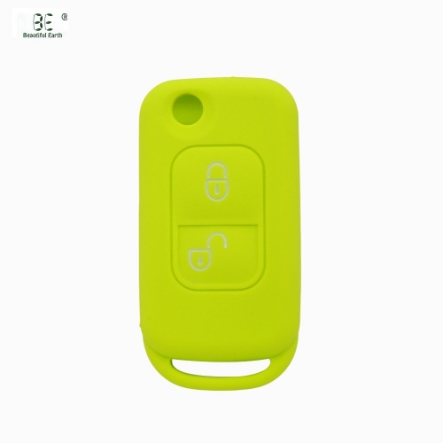Fold Silicone Car Key Protective Cover For Benz