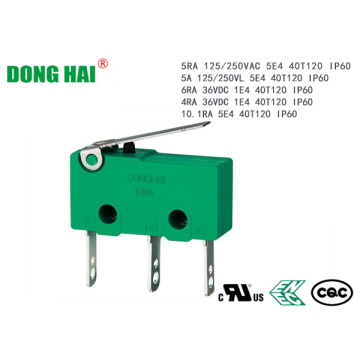 Пыланепранікальны мініяцюрны мікравыключальнік 2.8 Quick Connect