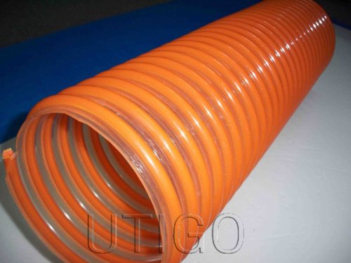 Manufacture clear PU vacuum suction hose