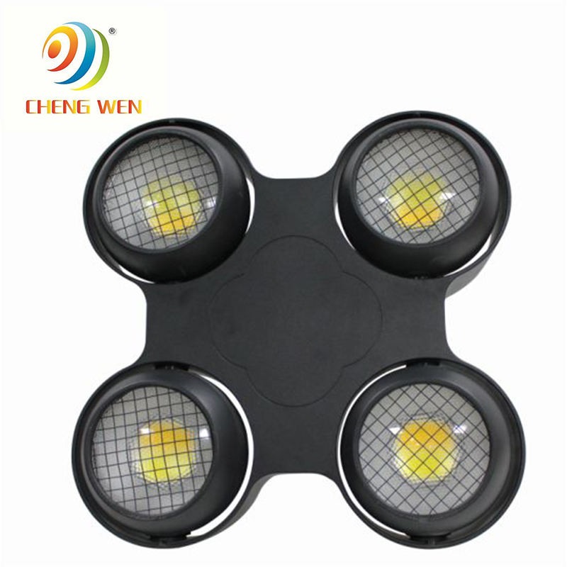 4*100W COB LED BLINDER 4-EEYS LED Audiencia Luz