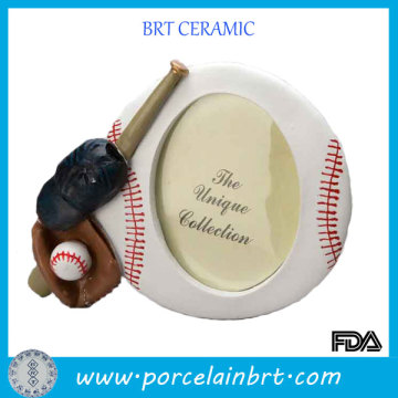Novel home decro baseball picture frame moulding