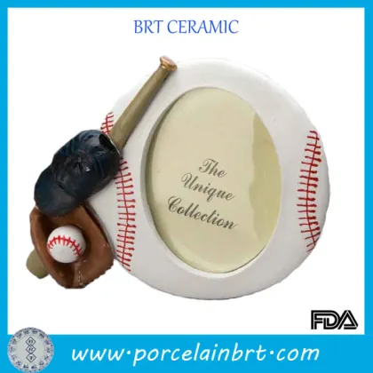 Novel home decro baseball picture frame moulding