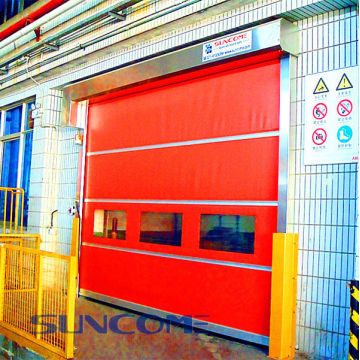 高速住宅ガレージドアPVC Rapid Door