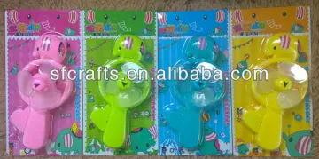 Plastic hand control fan toys for kids