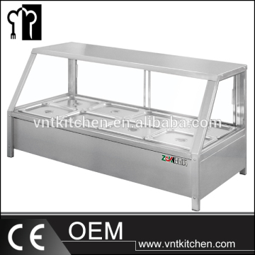 Bain Marie Show Case mit Schiebetür