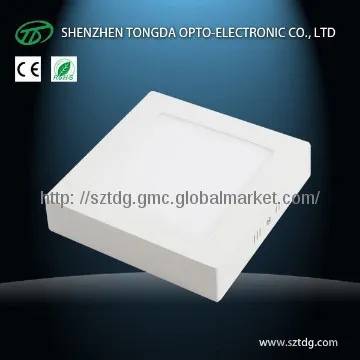 6w 12w 18w mounted  led panel ceiling light easy installation