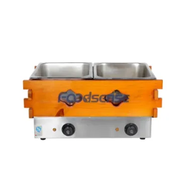 20L Electric Double Heads Skewer Cooking Machine Restaurant Oden Machine Donut