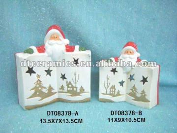 ceramic book for decoration