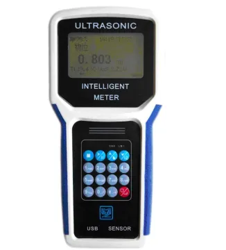 Portable ultrasonic water depth meter