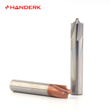 Professional Handerk China Manufacturer: High-Quality Solid Carbide Milling Cutters for CNC with Grades HRC 55, 65, and 75 - Corner Rounding End Mill Set