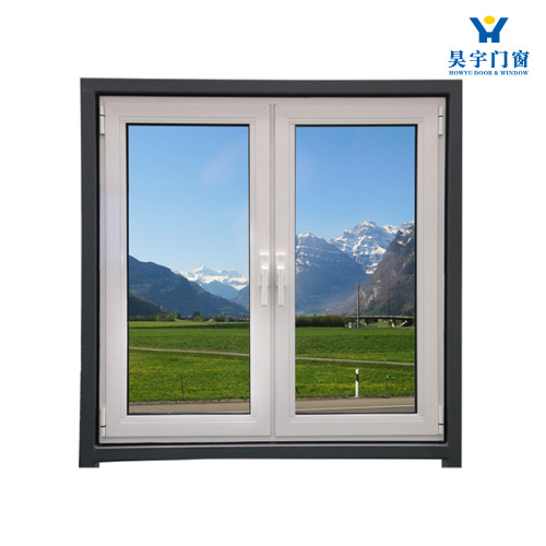 Conception de fenêtres en aluminium économes en énergie de la série 55