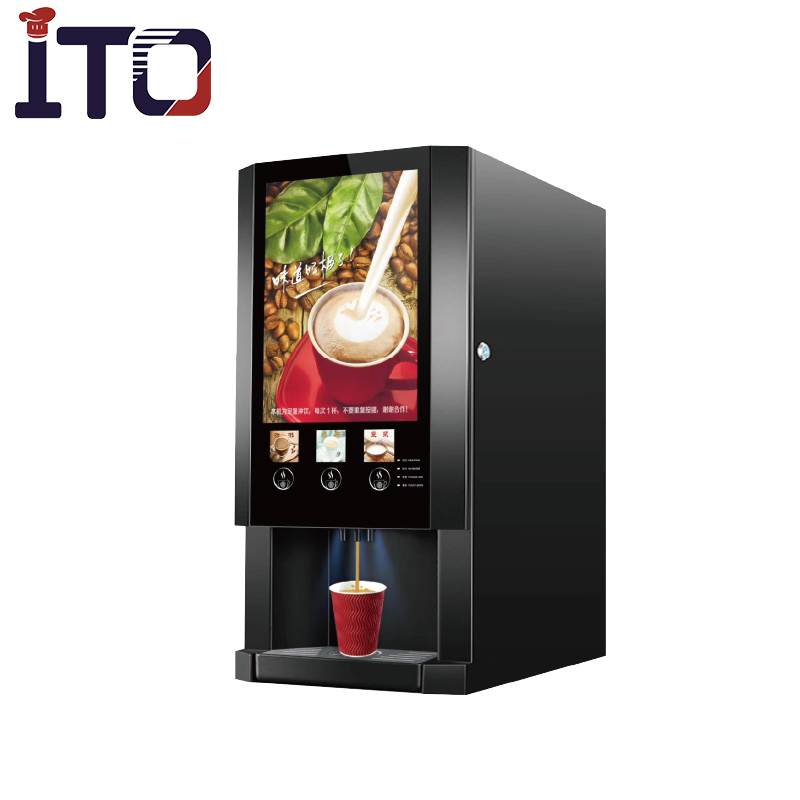 High-Quality Four Flavor Automatic Coffee Dispenser: Your Solution for Commercial Hot and Cold Beverages