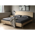 Solid Ecological Wood Double Master Beds