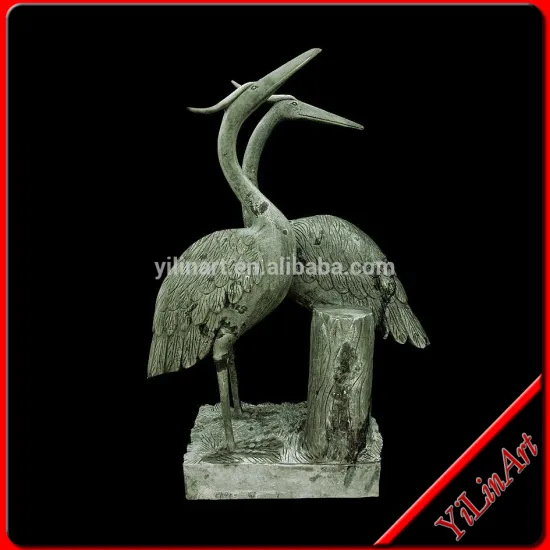 Marble Animal of Red-Crowned Cranes(YL-D030)