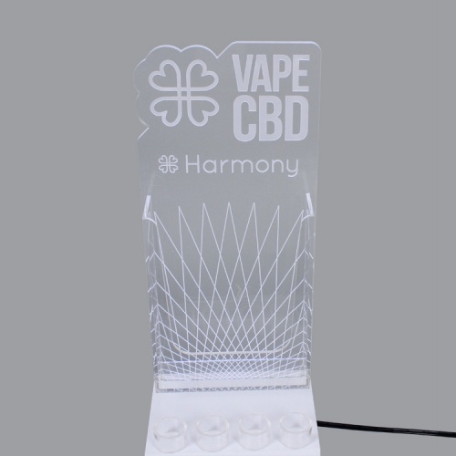 APEX Electronic Cigarette Oil Display Rack With Led