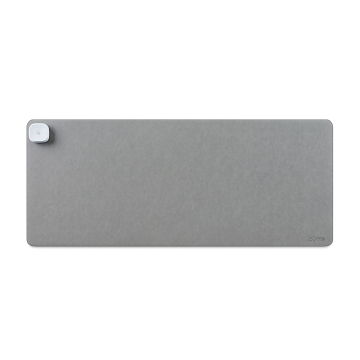 Fast and flexible heating electric mat for desks