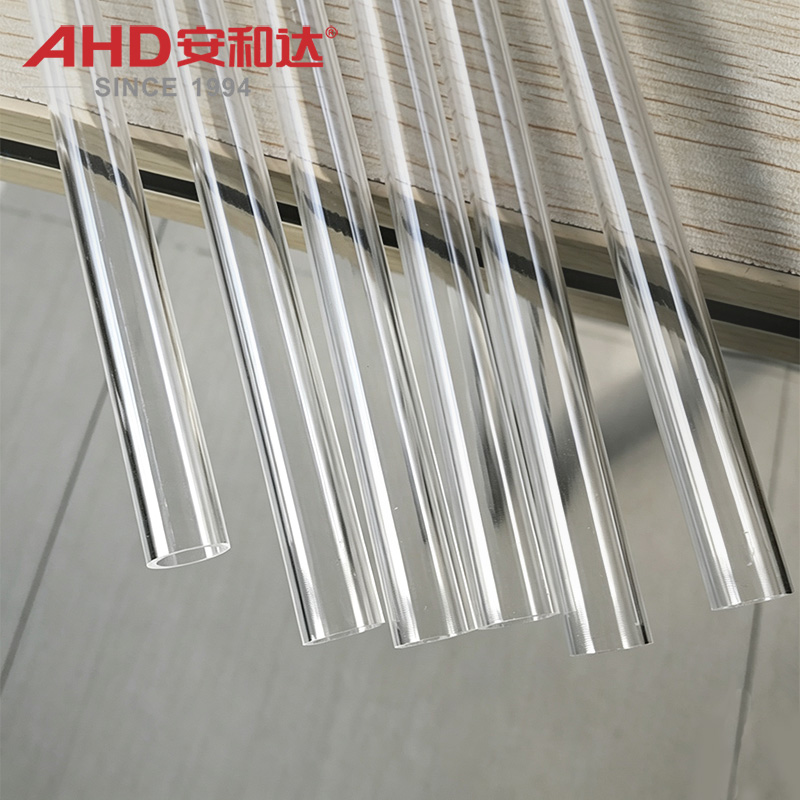 Clear acrylic cylindrical tube 