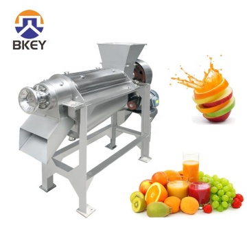 Spiral Screw Press Squeezing Juicer Machine for Orange Fruit