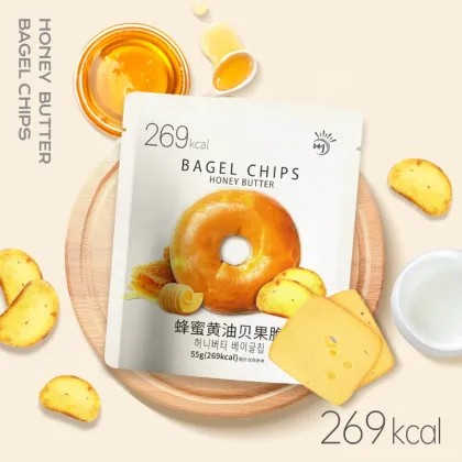 JIUR New Flavors Bagel Chips: Honey Butter Crackers Snacks for Sale