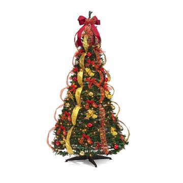 Collapsible 4ft Pop-Up 6FT Artificial Christmas Tree for Home, Office & Parties