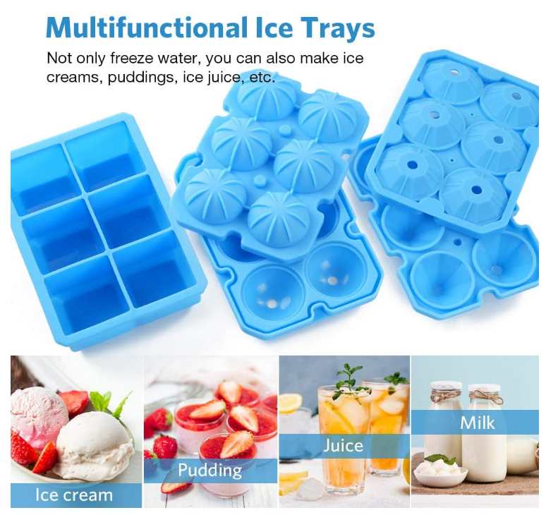 Silicone Ice Cube Tray