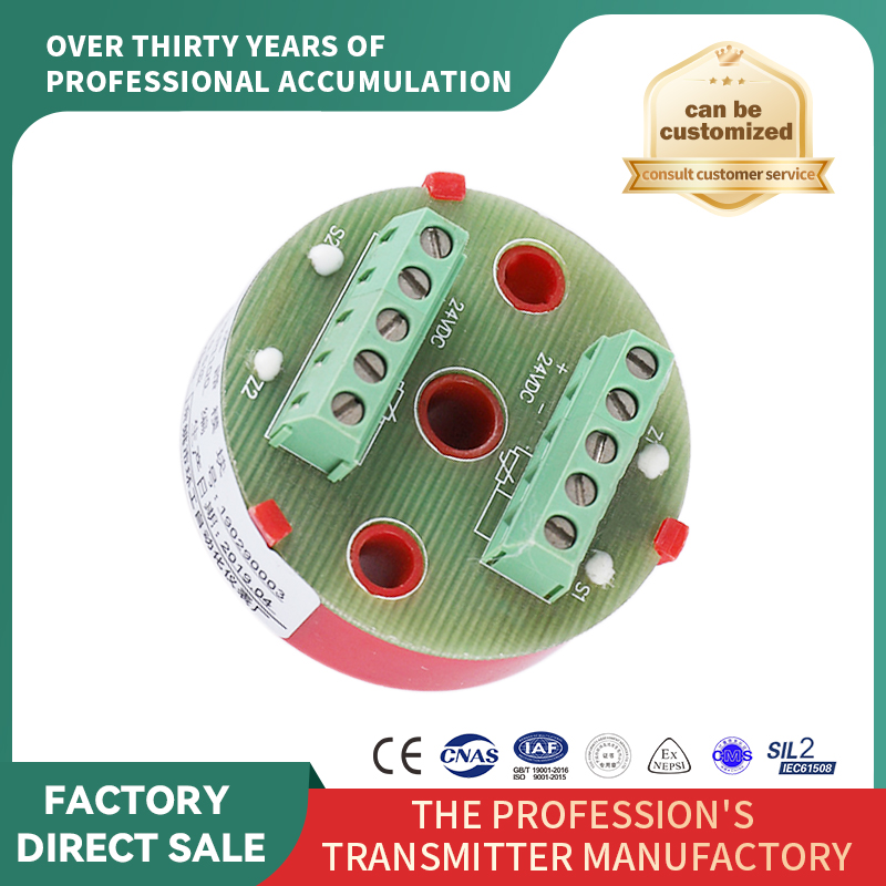 Transmițător de temperatură dual PT100 pentru uz industrial