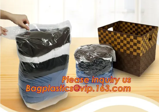 Customized cube super-large vacuum storage compression jumbo bag for bedding and clothing