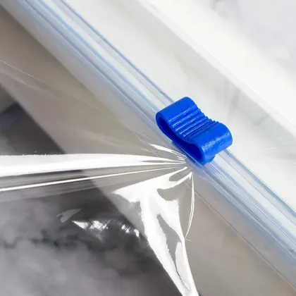 Eco Food Grade High Temperature Resistant 300mm Transparent 20cm Wide Saran Wrap PE Cling Film