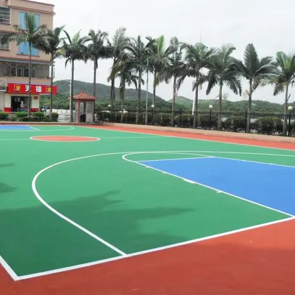 Elastic Acrylic Basketball Court Floor Coating