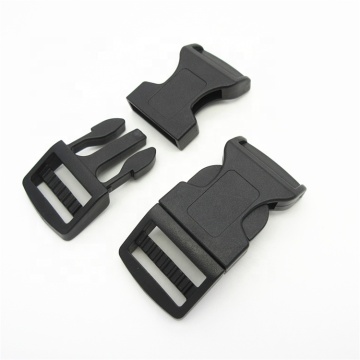 Factory Supply Cheap 1 Inch (25mm) Arched Plastic Side Release Bag Buckle