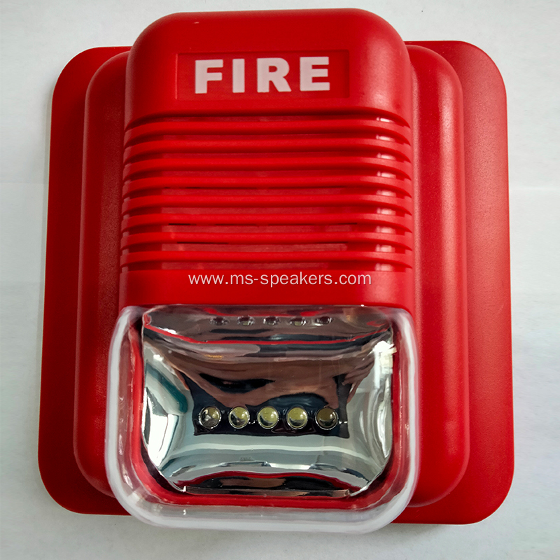 Sound and light siren for Fire Alarm system