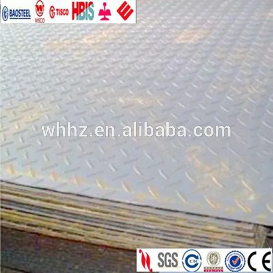 Q235, Q235B diamond pattern chequered ms plate