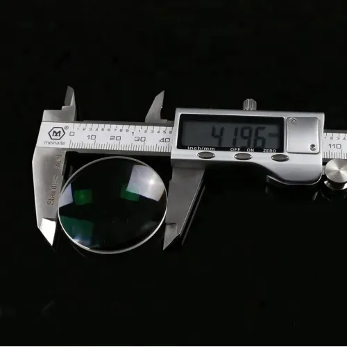 เลนส์ Silica Quartz Fused Optical Plano Novex