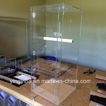 High Quality Acrylic Pet Carrier for Large Bird