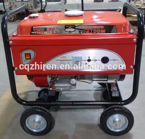 110V Residential Natural Gas Electric Generator With Rugged Frame