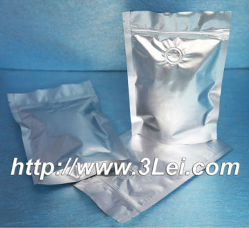 Coffee bag with degassing valve, tea packaging bag, ziplock stand up pouch