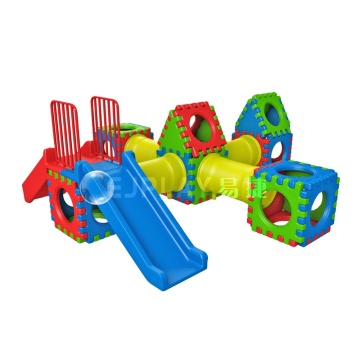 Indoor Role Play House for Children in Amusement Park - Plastic Play House