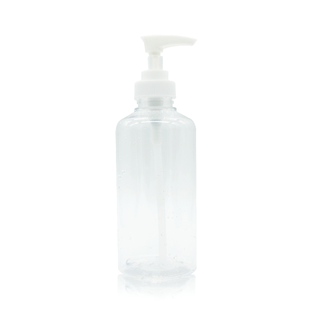 250ml Oval bottle empty PET hand sanitizer bottle