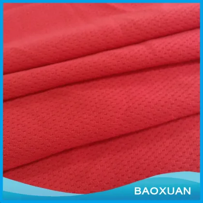 China supplier 100%polyester bird eyes suit fabric for T-shirt