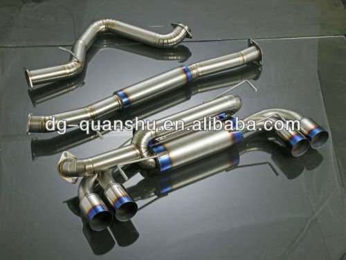 Titanium exhaust for STI