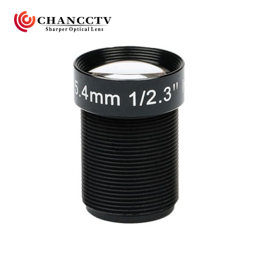 Low Distortion 1/2.3" 10MP 5.4mm IR Cut Filter M12 Lens