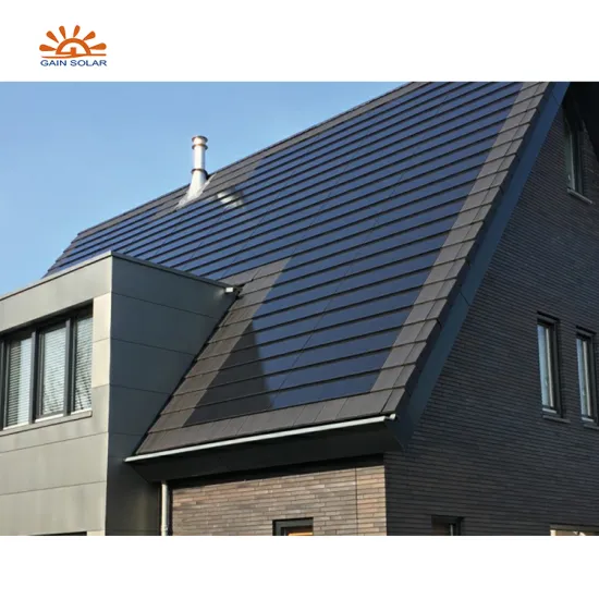 Full Black Yingli Shingled Solar Panel System for Home Purchase