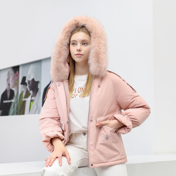 Parka coupe-vent d&#39;hiver pour femmes en plein air