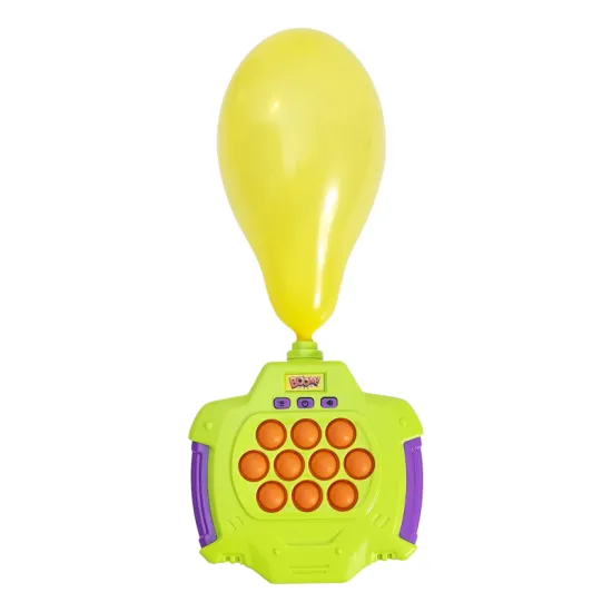 Hot Selling Electronic Stress Relief Game: Balloon Recharge Quick Push Bubble Toy