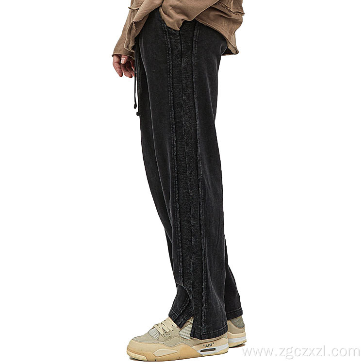 Spring side terry fashion brand sweatpants