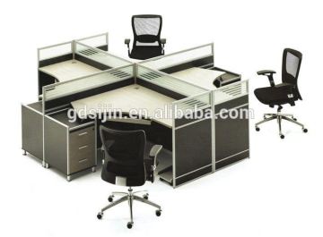 Modular electric height adjustable office tables