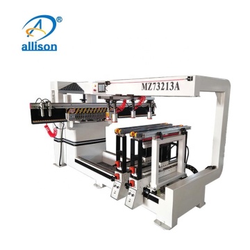 Three Rows Line Woodworking Drilling Machine